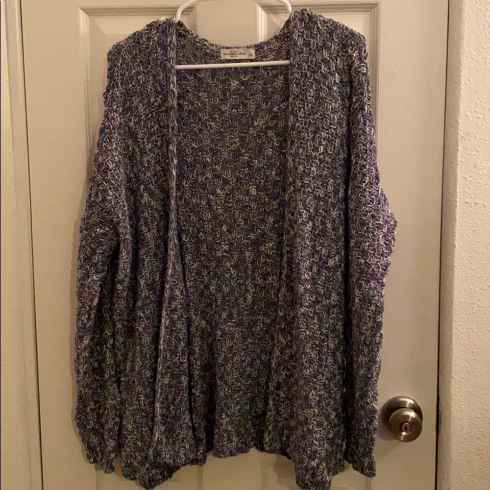 Abercrombie & Fitch marbled cardigan